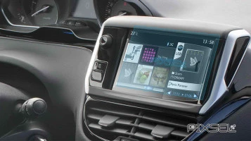 Защитное стекло Pixsel на монитор PEUGEOT 208 - 6.9“ 2017 - 2020