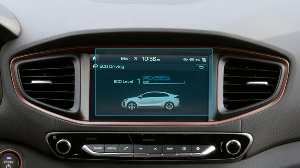 Защитное стекло Pixsel на монитор HYUNDAI IONIQ - 7“ 2017 - 2019
