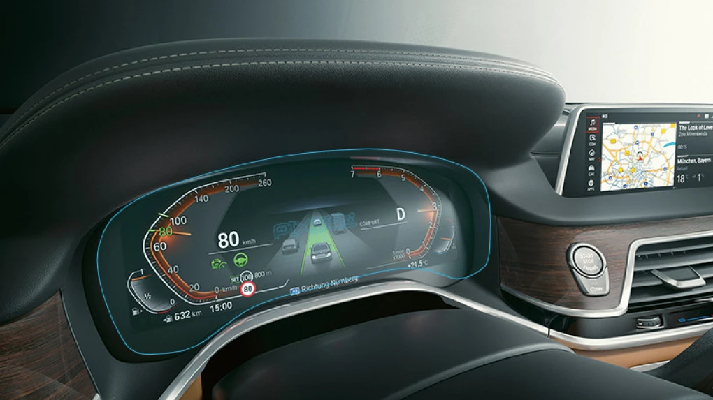 Protective glass Pixsel for dashboard BMW 7 - 14.2“ 2019 - 2022 (G11, G12)