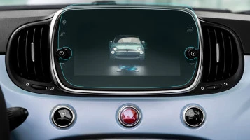 Ochronne szkło Pixsel na monitor FIAT 500 - 9.6“ 2017 - (312)