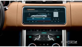 Защитное стекло Pixsel на монитор LAND ROVER RANGE ROVER - 11.7“ 2018 - 2021