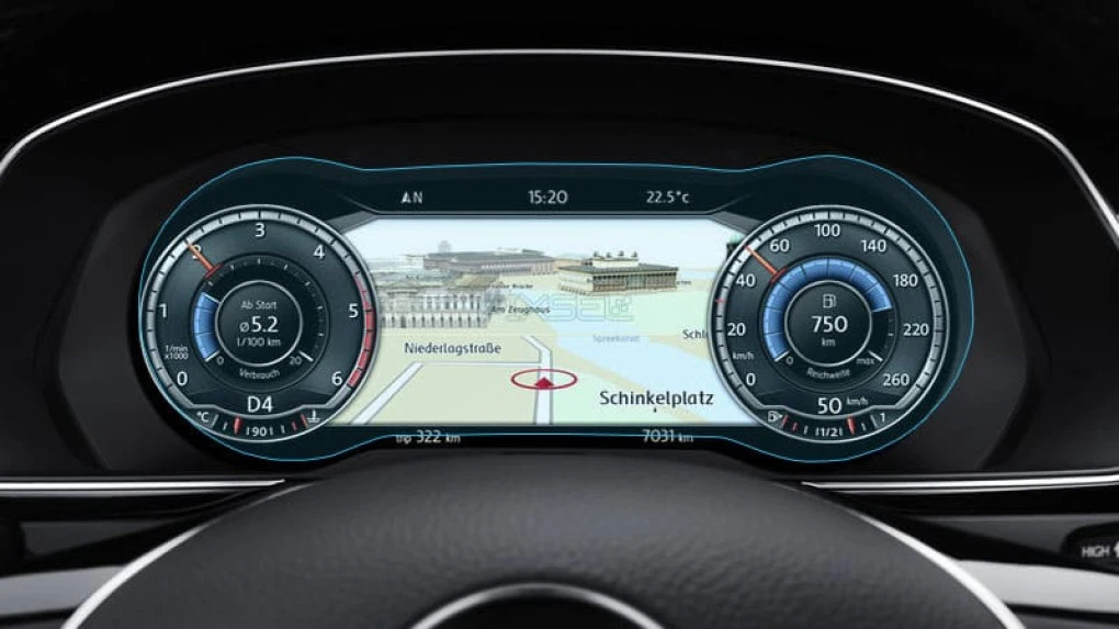 Захисне скло Pixsel на панель приладів VOLKSWAGEN PASSAT - 11.9“ 2015 - 2019 (B8)