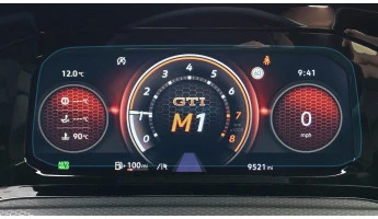 Защитное стекло Pixsel на приборную панель VOLKSWAGEN GOLF - 10“ 2020 - 2023
