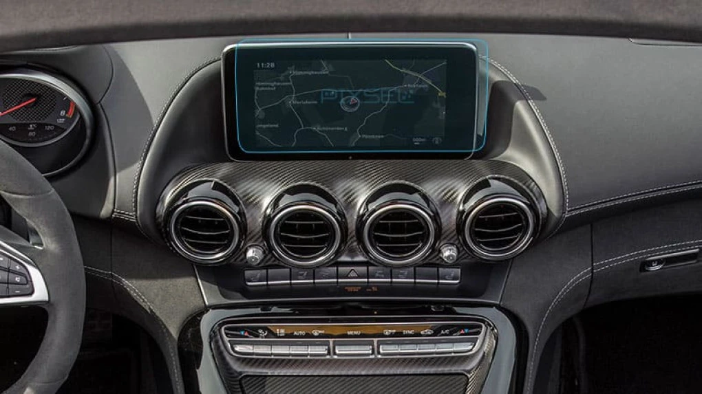 Защитное стекло Pixsel на монитор MERCEDES BENZ AMG GT 2 DOORS - 12.1“ 2015 - 2018