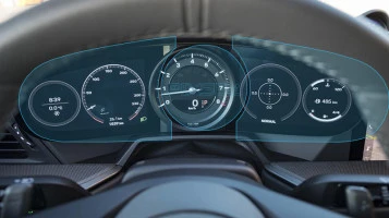 Защитное стекло Pixsel на приборную панель PORSCHE 911 - 18.1“ 2019 - 2024