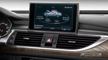 Ochronne szkło Pixsel na monitor AUDI A6 / S6 / RS6 - 7.7“ 2011 - 2014