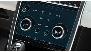 Ochronne szkło Pixsel na panel klimatyzacji LAND ROVER RANGE ROVER EVOQUE - 10.7“ 2019 - 2023