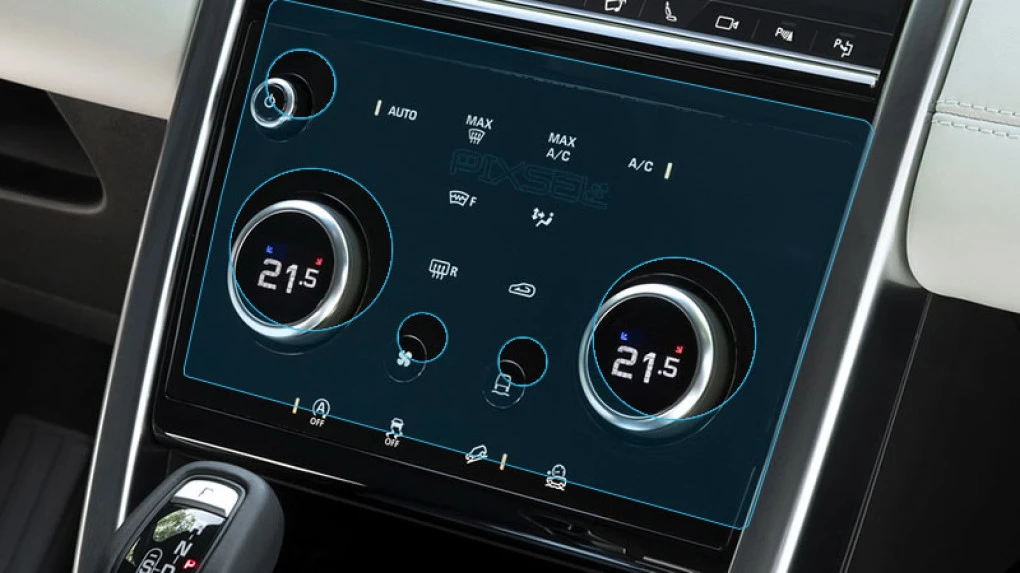 Ochronne szkło Pixsel na panel klimatyzacji LAND ROVER RANGE ROVER EVOQUE - 10.7“ 2019 - 2023