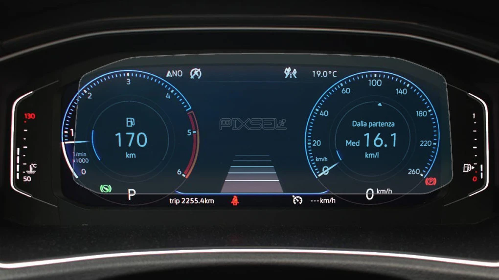 Ochronne szkło Pixsel na deskę rozdzielczą VOLKSWAGEN TIGUAN - 9.9“ 2019 - 2021