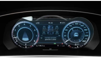 Захисне скло Pixsel на панель приладів VOLKSWAGEN TIGUAN - 11.9“ 2017 - 2018