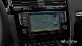 Защитное стекло Pixsel на монитор VOLKSWAGEN GOLF - 6.3“ 2013 - 2017