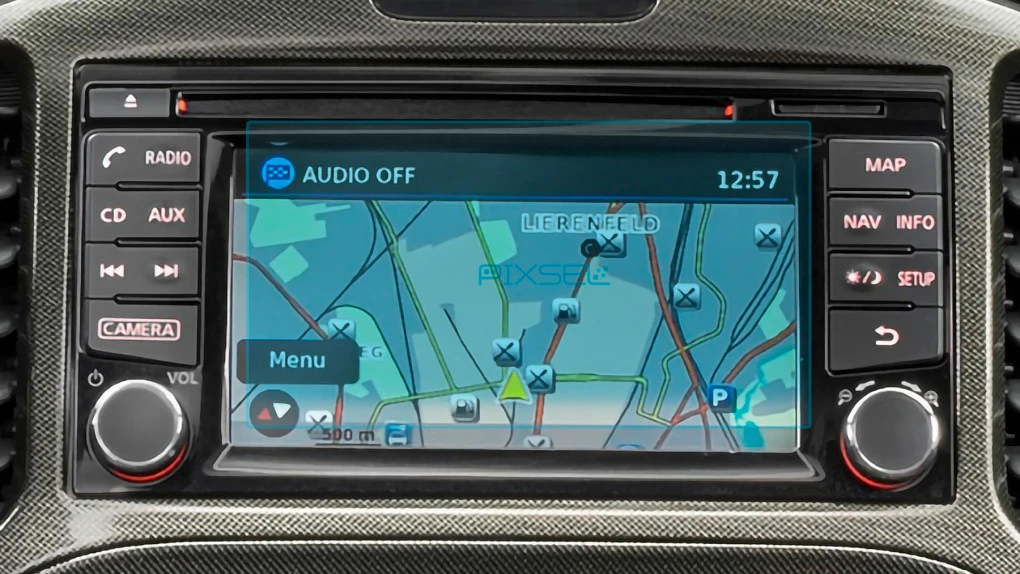 Ochronne szkło Pixsel na monitor NISSAN JUKE - 5.6“ 2015 - 2018