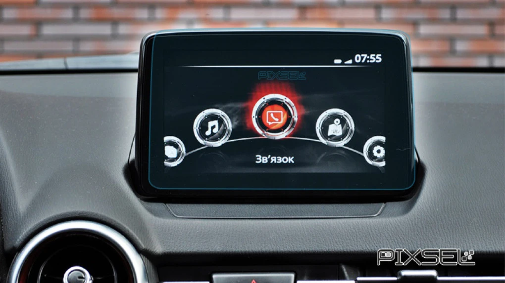 Защитное стекло Pixsel на монитор MAZDA CX-3 - 8.4“ 2015 - 2018