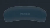 Protective glass Pixsel for dashboard BMW 3 / M3 - 14“ 2019 - 2022 (G20, G21, G80)