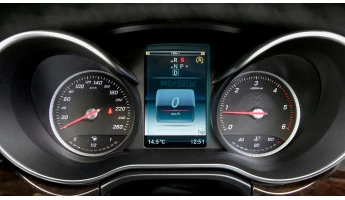 Защитное стекло Pixsel на приборную панель MERCEDES BENZ V-CLASS - 5.5“ 2014 - 2023