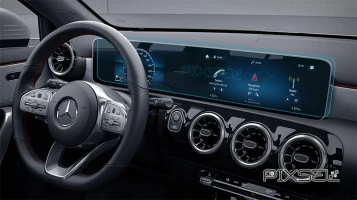 Защитное стекло Pixsel на приборную панель MERCEDES BENZ GLA-CLASS - 24.7“ 2019 -