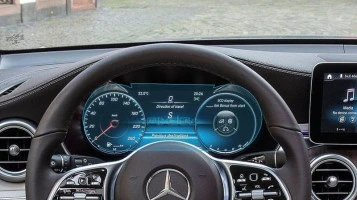 Защитное стекло Pixsel на приборную панель MERCEDES BENZ C-CLASS - 12.1“ 2018 - 2020