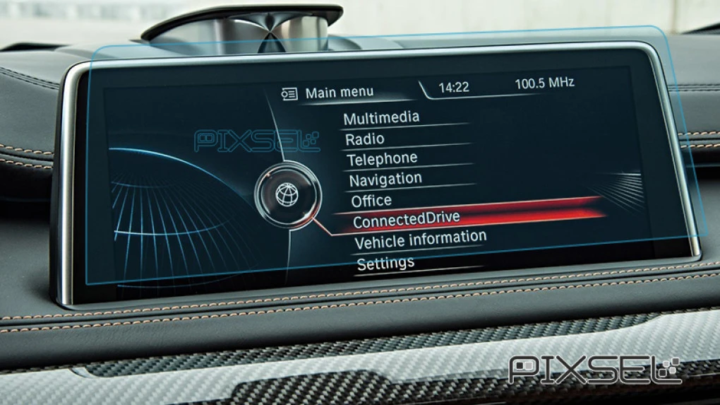 Защитное стекло Pixsel на монитор BMW X6 - 11.7“ 2015 - 2018 (F16)