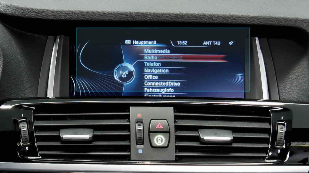 Защитное стекло Pixsel на монитор BMW X4 - 10.2“ 2014 - 2017 (F26)