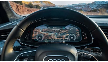 Ochronne szkło Pixsel na deskę rozdzielczą AUDI Q8 / SQ8 / RSQ8 - 12“ 2018 - 2022