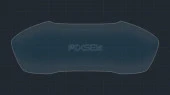 Ochronne szkło Pixsel na deskę rozdzielczą AUDI A4 / S4 / RS4 - 12“ 2019 - 2020