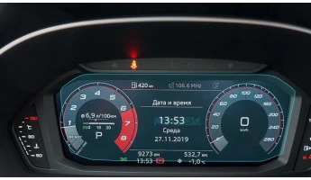 Защитное стекло Pixsel на приборную панель AUDI Q3 / RSQ3 - 9.9“ 2019 -