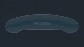 Защитное стекло Pixsel на приборную панель PORSCHE TAYCAN - 20.5“ 2020 -