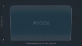 Protective glass Pixsel for monitor PORSCHE 911 - 8.5“ 2015 - 2018