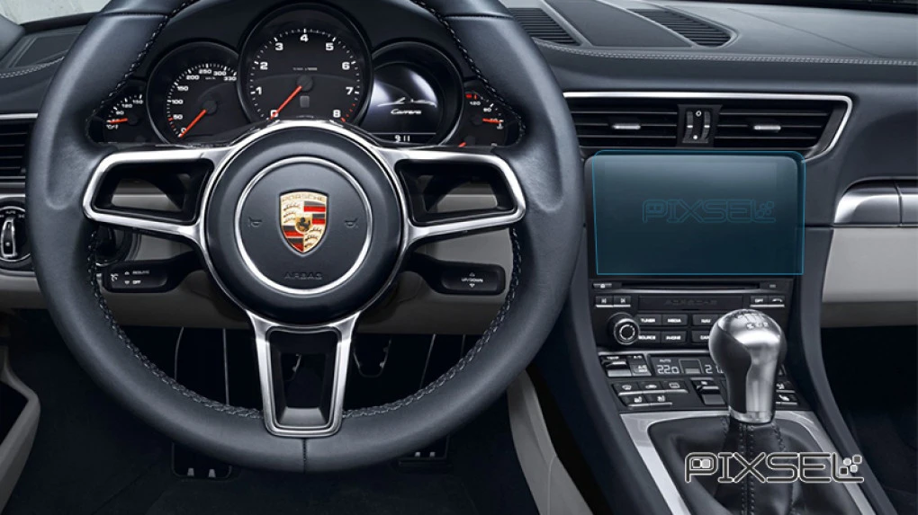 Защитное стекло Pixsel на монитор PORSCHE 911 - 8.5“ 2015 - 2018