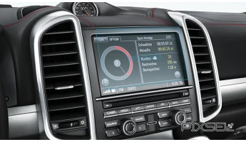 Защитное стекло Pixsel на монитор PORSCHE CAYENNE - 7“ 2017 - 2018