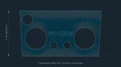 Ochronne szkło Pixsel na panel klimatyzacji LAND ROVER DISCOVERY SPORT - 10.4“ 2022 -