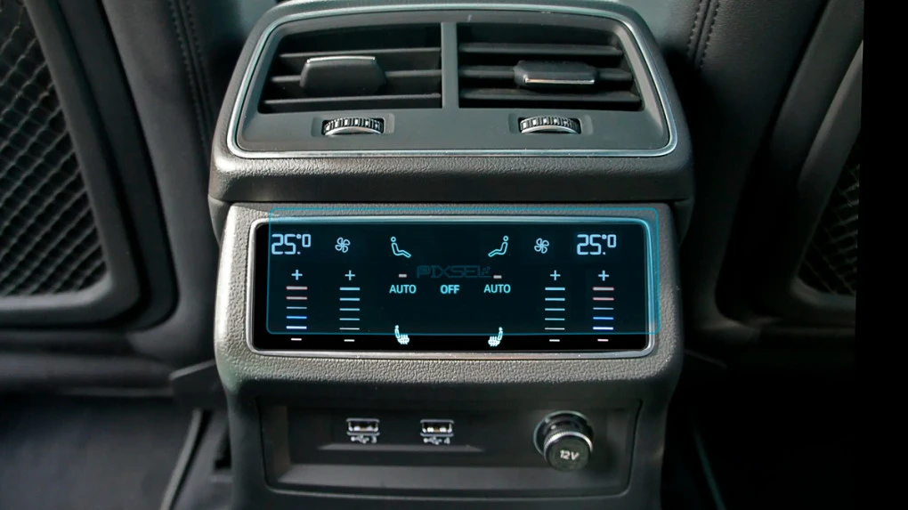 Ochronne szkło Pixsel na panel klimatyzacji tylnej AUDI A7 / RS7 / S7 - 6.6“ 2018 -