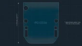 Ochronne szkło Pixsel na monitor SUBARU CROSSTREK - 14.4“ 2023 -