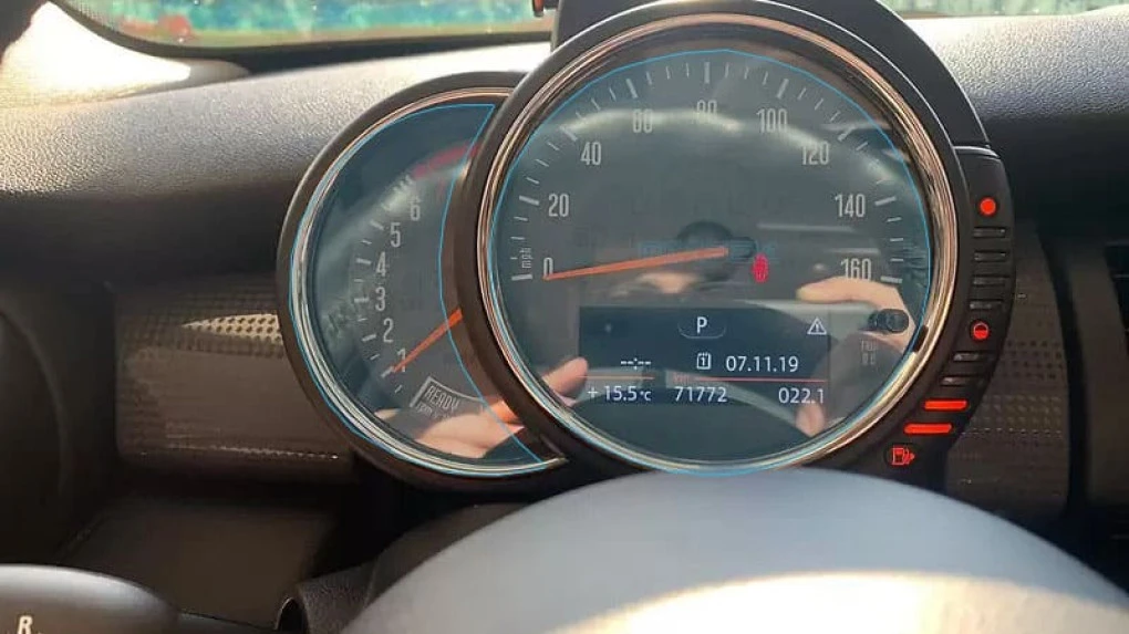 Ochronne szkło Pixsel na deskę rozdzielczą MINI COOPER - 7.6“ 2020 - 2023