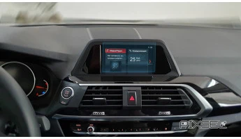 Ochronne szkło Pixsel na monitor BMW X4 - 6.5“ 2018 - 2021 (G02)