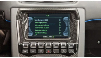 Защитное стекло Pixsel на монитор LAMBORGHINI AVENTADOR - 5.9“ 2018 -