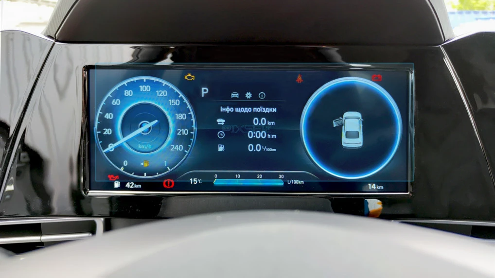 Ochronne szkło Pixsel na deskę rozdzielczą HYUNDAI ELANTRA - 10.3“ 2021 -
