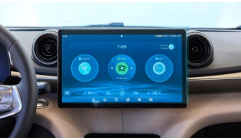 Защитное стекло Pixsel на монитор BYD DOLPHIN - 13.7“ 2021 - 2024