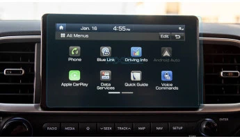 Защитное стекло Pixsel на монитор HYUNDAI VENUE - 9.6“ 2023 -