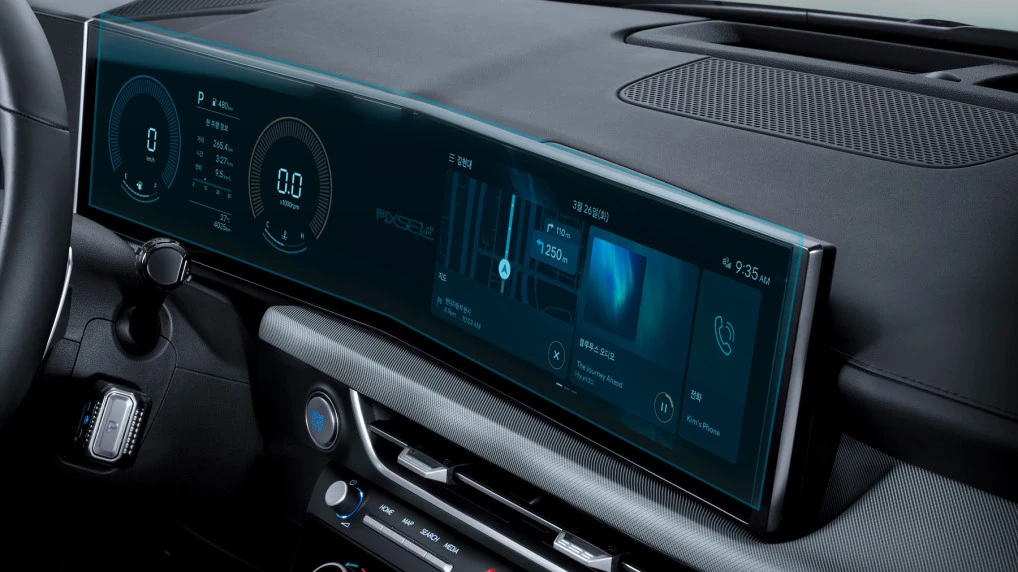 Ochronne szkło Pixsel na deskę rozdzielczą HYUNDAI SONATA - 27.4“ 2023 -