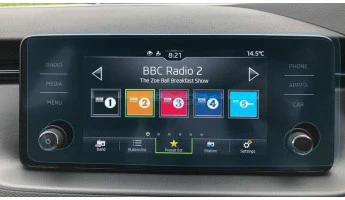Ochronne szkło Pixsel na monitor SKODA KAMIQ - 12.5“ 2023 -