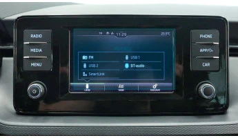 Ochronne szkło Pixsel na monitor SKODA KAMIQ - 6.5“ 2023 -