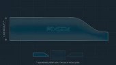 Ochronne szkło Pixsel na deskę rozdzielczą DENZA N7 - 16.7“ 2023 -