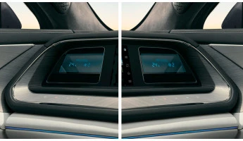 Ochronne szkło Pixsel na panel klimatyzacji DENZA N7 - 5.7“ 2023 -