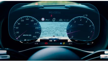 Защитное стекло Pixsel на приборную панель MERCEDES BENZ AMG GT 2 DOORS - 13.5“ 2023 -
