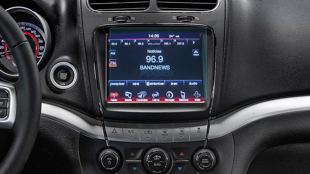 Защитное стекло Pixsel на монитор DODGE JOURNEY - 8.2“ 2010 - 2020