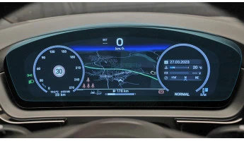 Захисне скло Pixsel на панель приладів PORSCHE PANAMERA - 15.2“ 2024 -