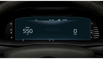 Захисне скло Pixsel на панель приладів SKODA KAROQ - 9.9“ 2022 -