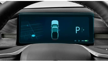 Ochronne szkło Pixsel na deskę rozdzielczą RIVIAN R1S - 13.8“ 2022 -