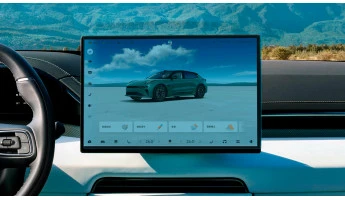 Protective glass Pixsel for monitor ZEEKR 001 - 15.7“ 2024 -